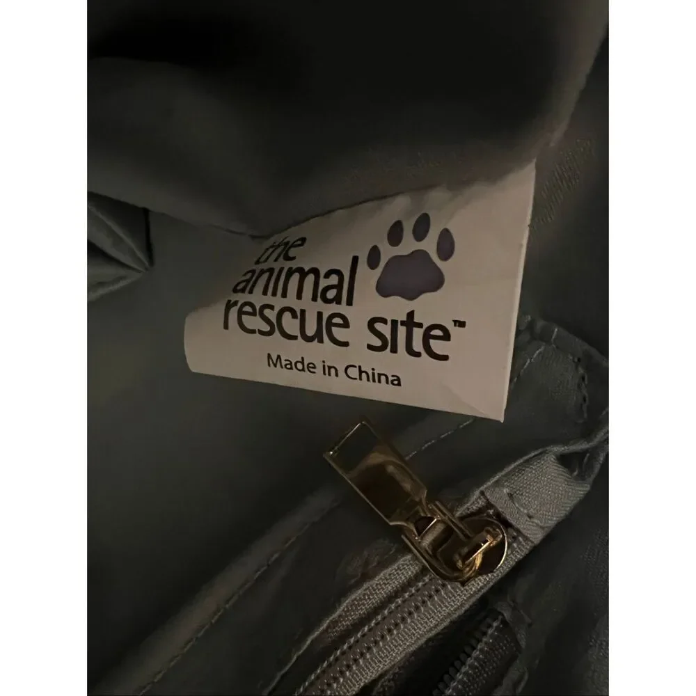 The Animal Rescue Site Light Blue Pawsitively Beautiful Handbag Crossbody Strap